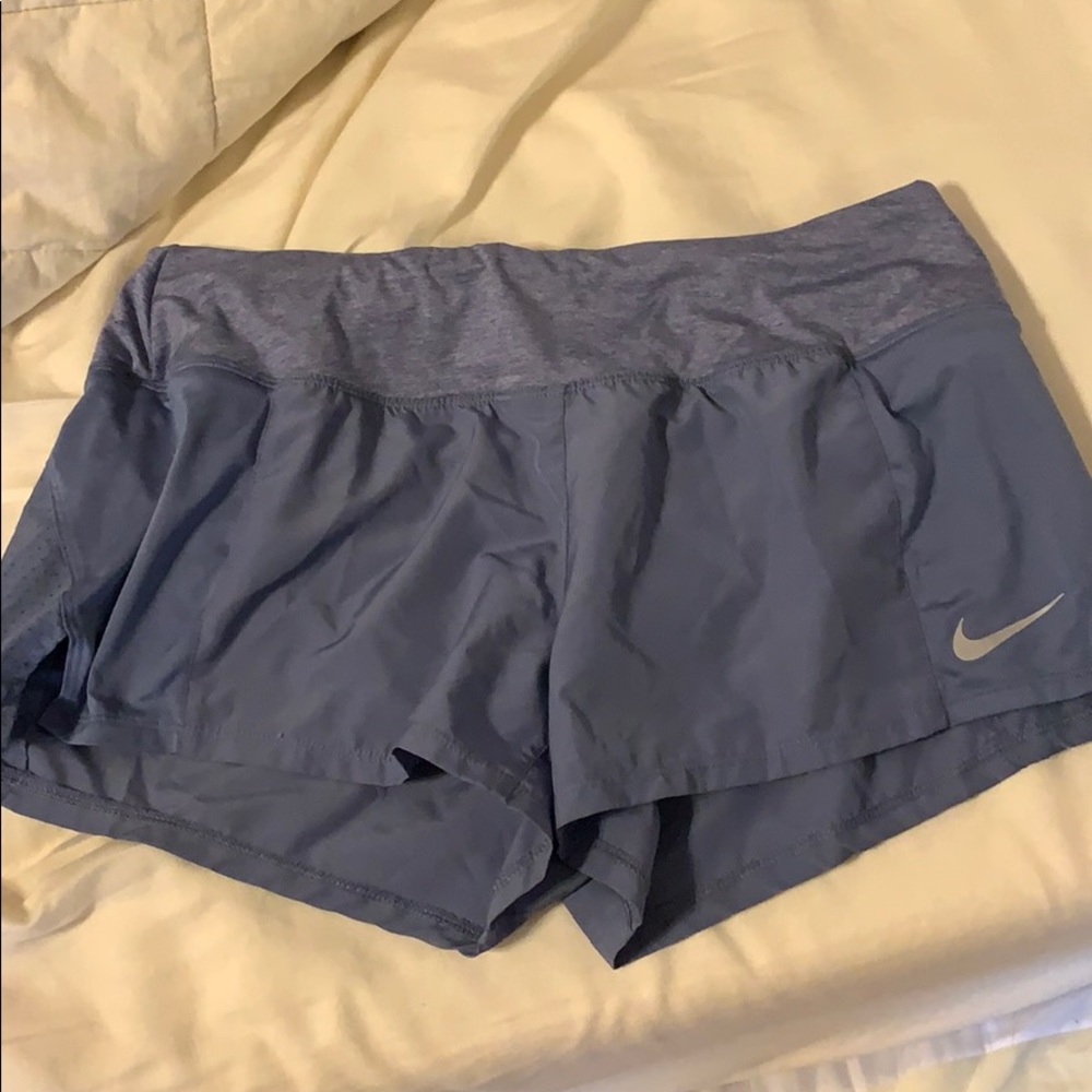 Blue/purple Nike shorts